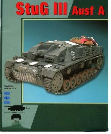 SD   д ü    ε. Kfz. 142 Stug III Ausf. A DIY   3D 